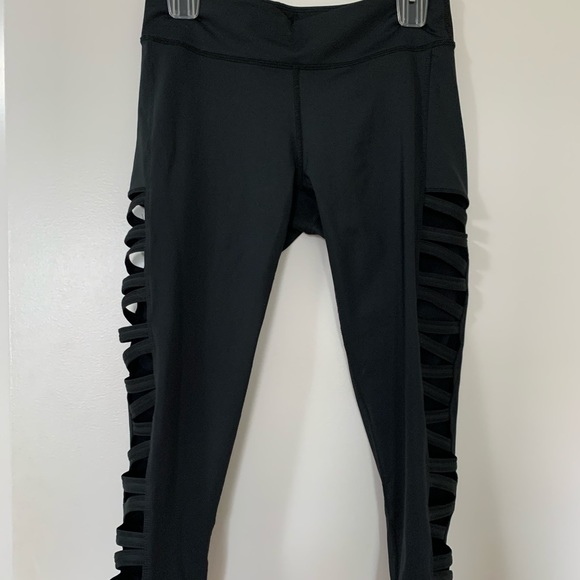 Urban Outfitters Pants - Urban Outfitters Edgy Black Activewear Leggings